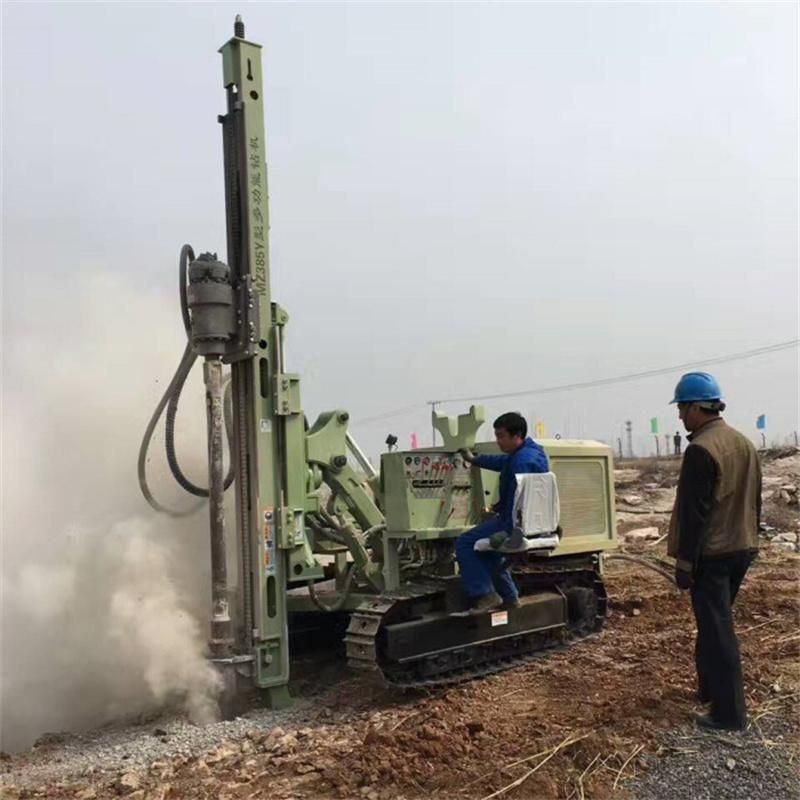 Ground Helical Screw Pile Driver for Solar PV Foundation Drilling