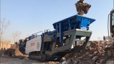CE Approved Blue Ruromix Naked 19300mm*3000mm*3500mm Concrete Vibrator Mine Quarry Crusher