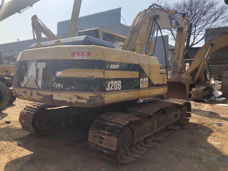 Japan Origin Used Caterpillar 20t Original Color Cat 320b 320bl 320A Crawler Excavator