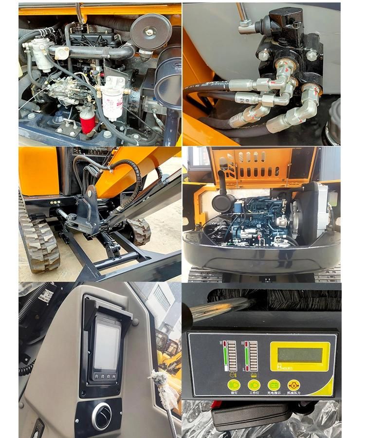 EPA / Euro 5 1.8t 2.2t 2.0t Mini Digger with Ce Certificate