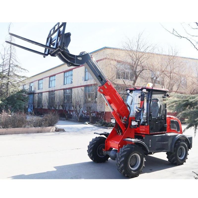 Everun Er1500 1.5ton China Chinese mini small construction Farm compact rough terrainTelescopic boom wheel Loader Construction Equipment EPA CE new for sale