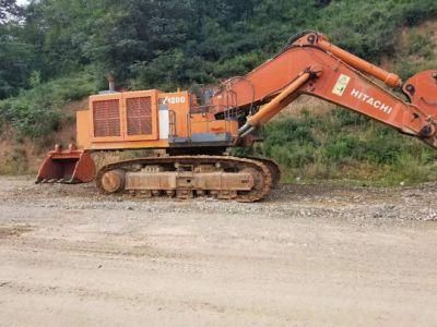 Large Wholesale High Performance Original Japanese 120 Ton Ex1200 Used Excavators Used Digger Machine for Construction Projects