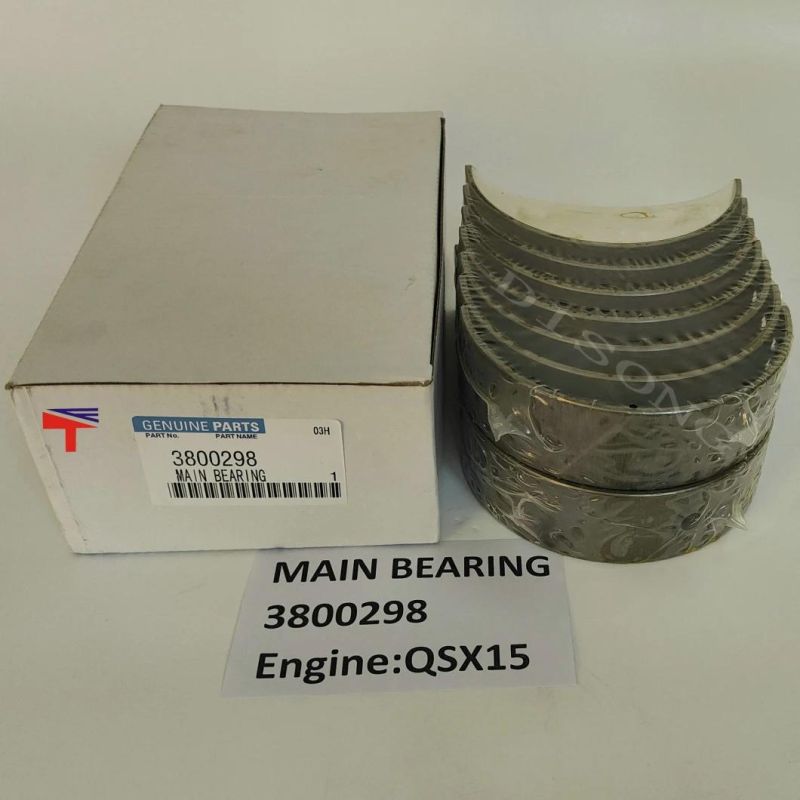 Main Bearing 3800298 for Qsx15 Engine Part Std Size