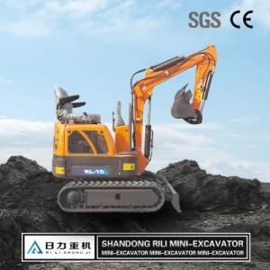 0.8 Ton Mini Excavator It Is Used for The Construction of Narrow Space of Farm