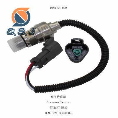 221-8859he02 High Pressure Sensor for Excavator Cat E320