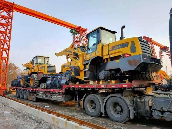 Lugong Earthmoving Equipment Hydraulic Joystick Small Wheel Loader