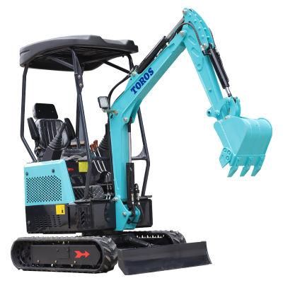Jining Cheap 1280kg Crawler Mini Excavator for Sale
