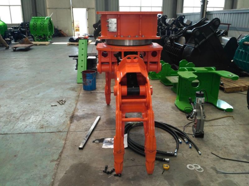 Rotating Stone Grab for Kobelco 26 Ton Excavator Stone Grapple