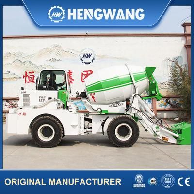 Hwjb240 Automatic Self Loading Concrete Mixer Truck
