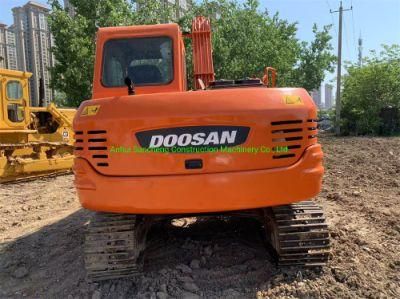 Used Dh80 Doosan Excavator Mini Tracked Excavator Crawler Construction Machinery