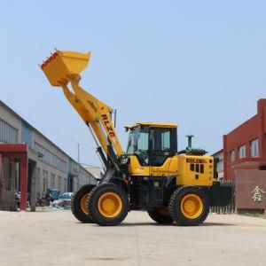 Diesel Electric Engine Wheel Backhoe Loader Mini Concrete Sand Loader to Canada USA Europe