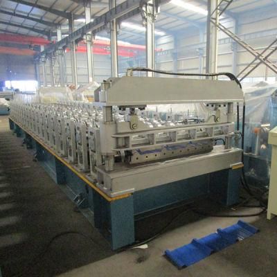 Automatic Production Line Galvanized Roofing Sheet Roll Forming Machine