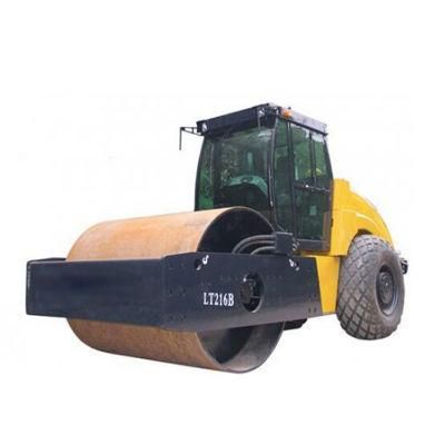 New Lutong Full Hydraulic Single Drum Vibratory Road Roller for Sale 10 Ton Ltd210h