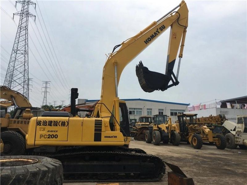 20 Ton Crawler Track Japan Excavators PC200-6 Used PC200-7 PC210-7 PC120 PC130 PC220-8 Excavadora Usada Excavatrice Pelle Producto Used Small Excavator Sale