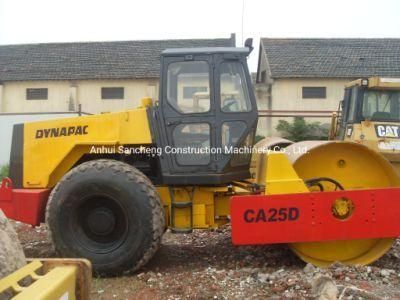 Secondhand Earth-Moving Machine to Sale Used Dynapac Ca25D Road Roller