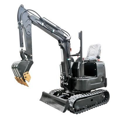 1 Ton Digger Mini Crawler Excavators with EPA Certificate