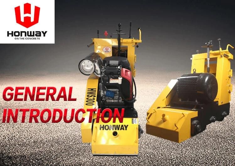 Concrete Floor Surface Scarifier Planer Asphalt Milling Grooving Road Marking Removal Road Construction Machinery