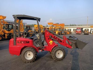 Lgcm CE Certificate 0.6ton Mini Wheel Loader with Quick Change