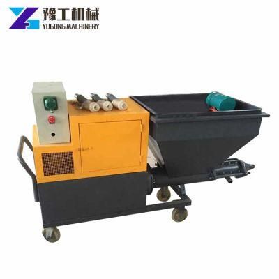 Hand Held Cement Plastering Machine Mortar Concrete Spraying Grouting Machine