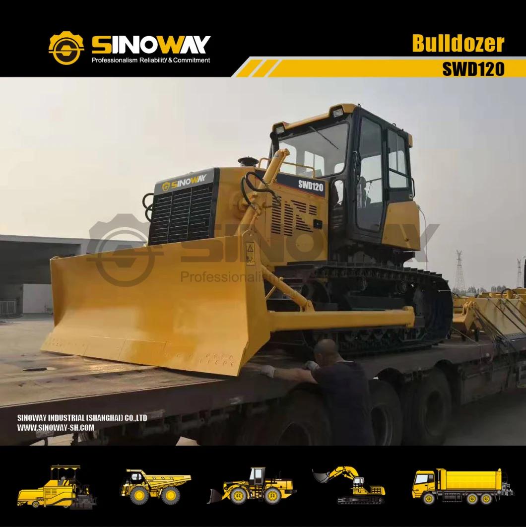 120HP Mini Tracked Dozer Bulldozer to South America