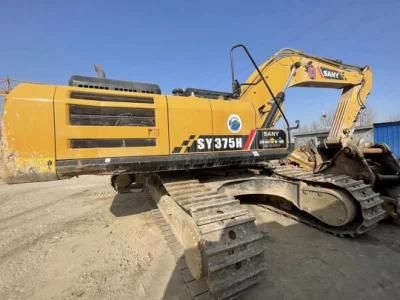 Big in Stock China Used Heavy Equipment Sy375 Large Excavator China