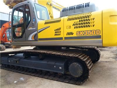 Good Conditional Used Kobelco Sk350d Excavator Japanese Second Hand 35ton Digger for Hot Sale