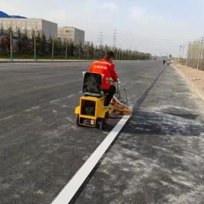 Electric Self-Propelled Booster Connect with Hand-Guided Thermoplastic Road Marking Machine