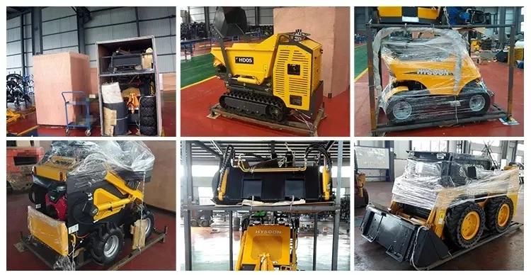 Skid Steer Loader China Hot Sell High Quality 3 Ton Wheel Mini Skid Steer