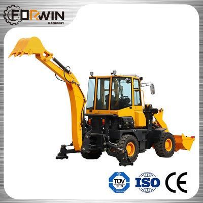 Cheap Backhoe Mini Tractor Backhoe Loader with CE