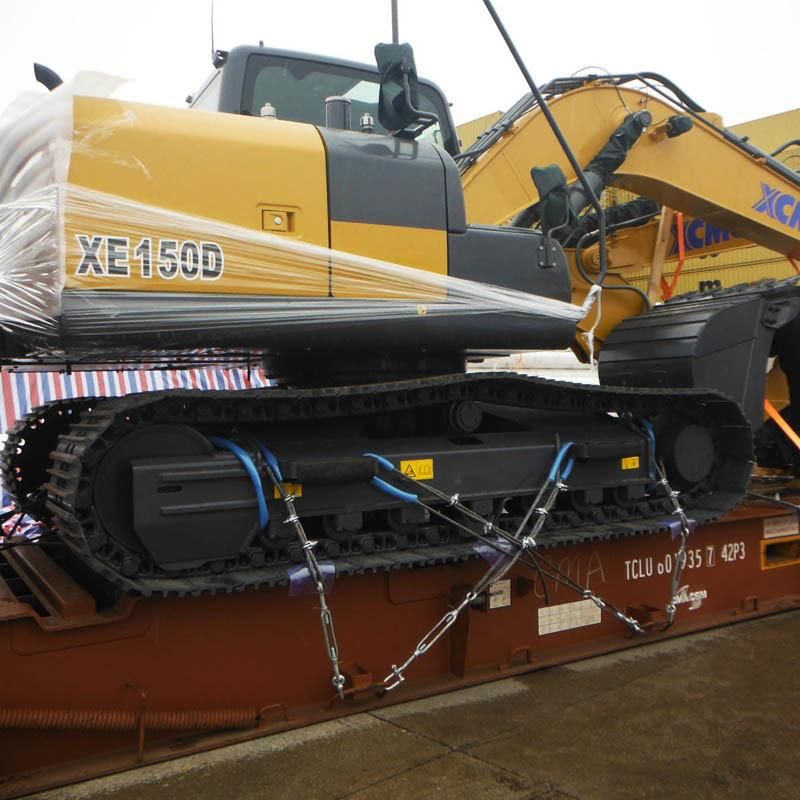 China 15ton Hydraulic Crawler Excavator Xe150d with Hoses