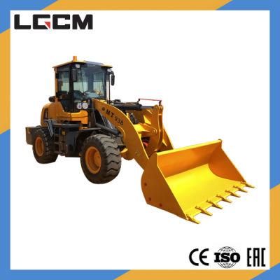 Lgcm 2 Tons Mini Front Hydraulic Four-Wheel Drive Loader