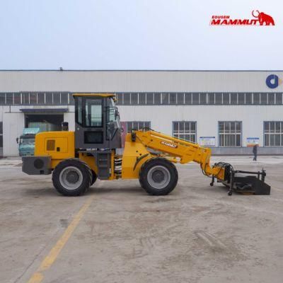 Tl2500 Sweeping Machine 4WD Construction Small Telescopic Wheel Loader