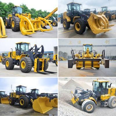 Chinese Front End Wheel Loader 4ton Capacity Logging &amp; Millyard &amp; Pallet Forks for Wheel Loader on Sales