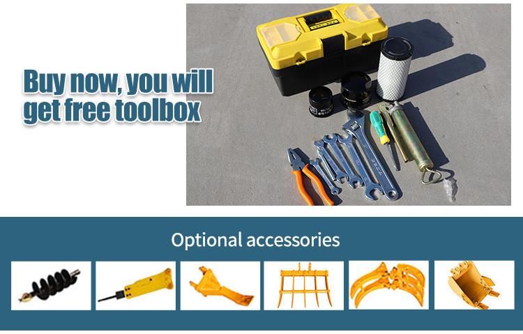2 Ton Mini Excavator with Crawler