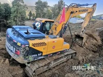 Used Mini Medium Backhoe Excavator Doushan R225lvs Construction Machine Second-Hand