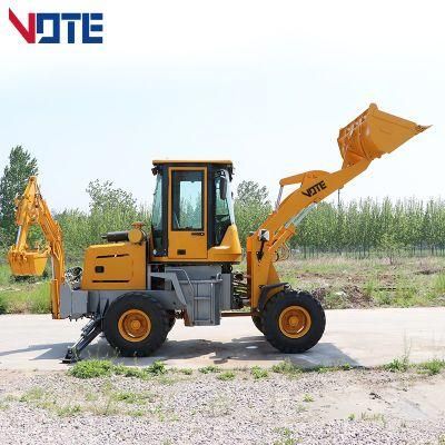 Agricultural Cheap Small Backhoe Loader Excavator Wheel Loader Backhoe for Sale