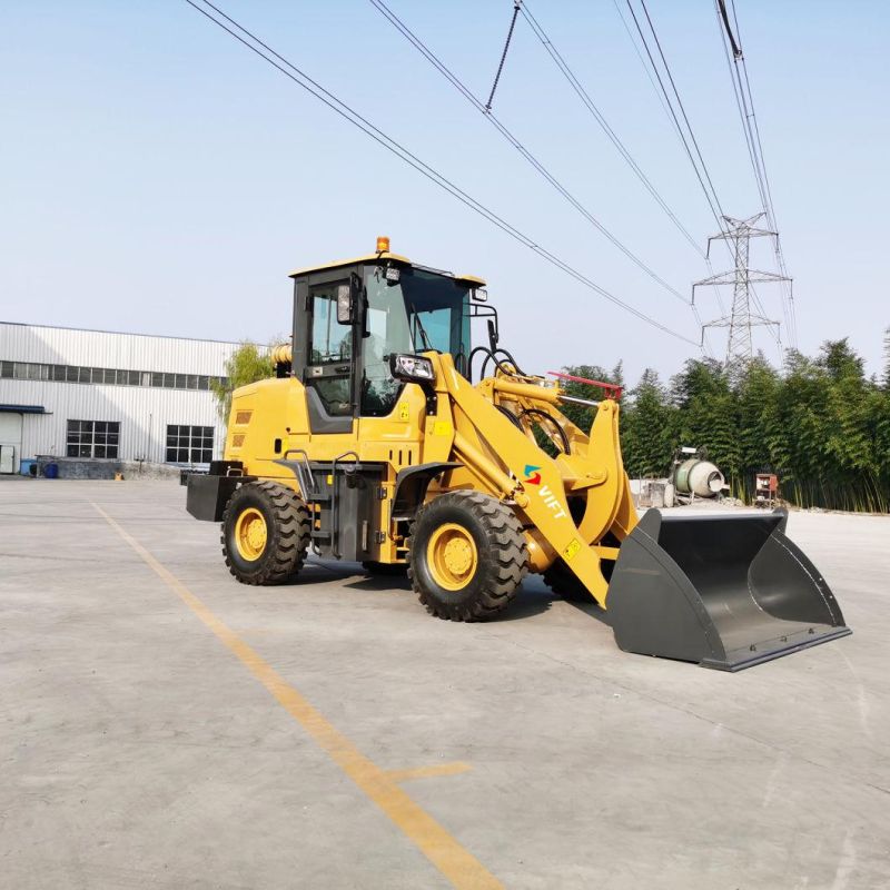 Factory Direct Supply Small Wheel Loader 1.2ton with USA EPA Certification