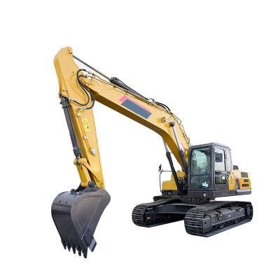 High Quality 22 Ton Hydraulic Crawler Excavator Fr220d with 52HP Hydraulic Digger 0.92cbm Bucket