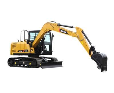 99% New Second Hand Sany Crawler Hydraulic Mini Digger Excavator Used Hydraulic Excavator Sy75c