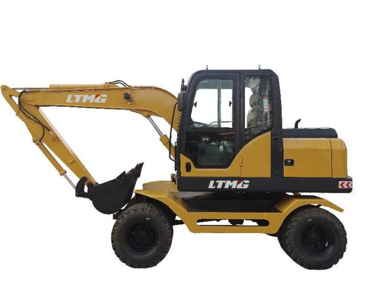 Ltmg Construction Machines 8 Ton 9 Ton Wheel Excavator Price