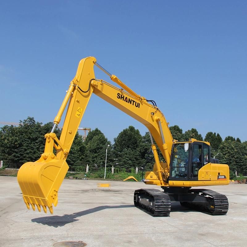 New Shantui 21 Ton Se210 Crawler Excavator Cummins Engine