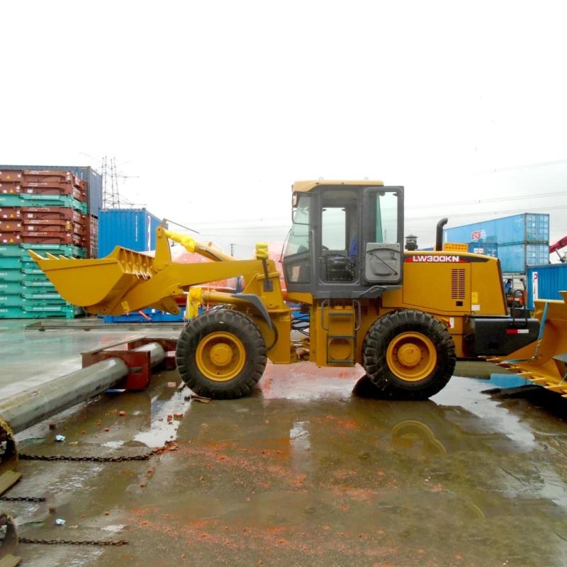 Mini 3 Ton Front Loader Wheel Loader with High Quality Lw300kn