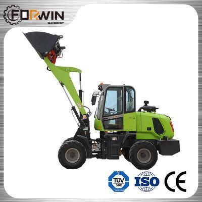 1.2tons/0.6m&sup3; Fw912D Front Loader Factory Outlet Small Wheel Loader Price with Snow Bucket/Digger