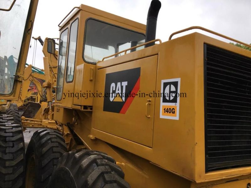 Secondhand Cat 140g Grader, Used Motor Grader Caterpillar 140g Grader with High Quality for Sale