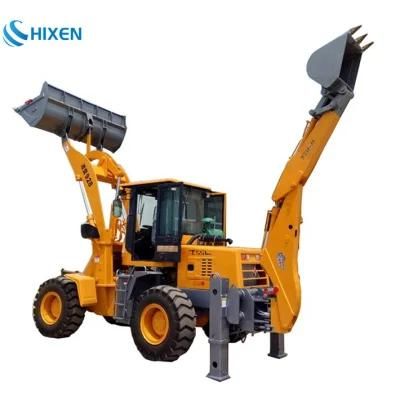 Top Quality Wz10-10 37kw Chinese Backhoe Wheel Loader in Stock