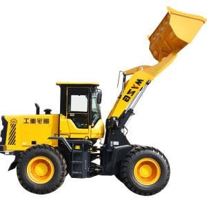 Four Wheel Drive Loader Famous Brand Myzg Loader CE Approved Loader Zl-950-I