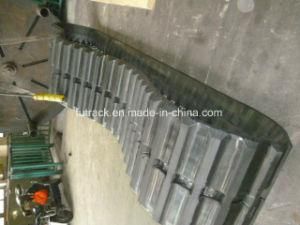 750X150X66 Flathitachi Morooka Alltrack Ihi Excavator Track Dumper Track Rubber Track for Flathitachi Cg110