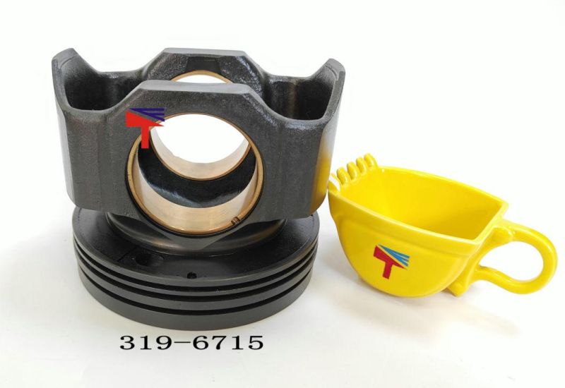 High-Performance Diesel Engine Engineering Machinery Parts Piston 319-6715 for Wheel Loaders Parts E390d C18 C27 C32 Generator Set Diameter 145mm