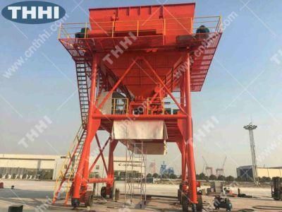 Mobile Eco Hopper Large Capacity, High Efficiency Cement Hopper with Filter