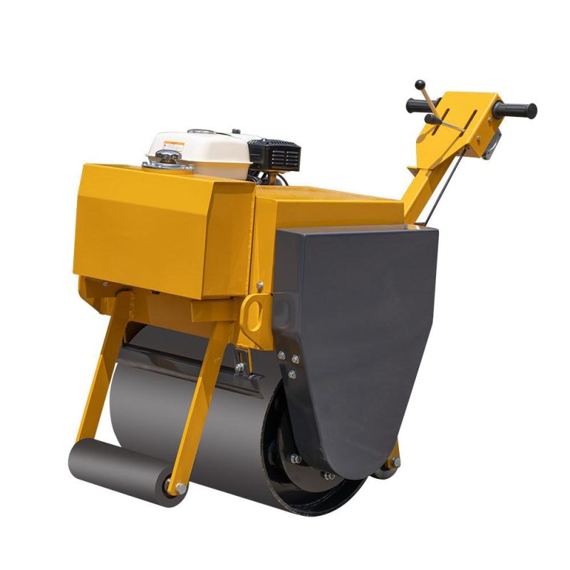 Small Walk Behind Asphalt Single Drum Rollers Fyz-600 325kg Mini Vibratory Road Roller with CE